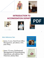 1 Introduction To Accomodation Department