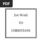 Dawah to Christians