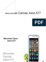 Micromax Canvas Juice A77