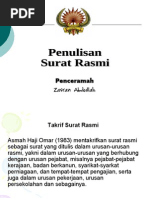 Contoh Format Surat Rasmi | PDF