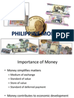 Finance 1, Philippine Money