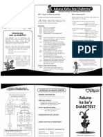 Diabetes Self-Assessment (Bisaya)