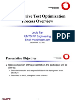 UMTS DT OptimizationProcess