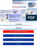 Presentation For IL&FS - Investmart