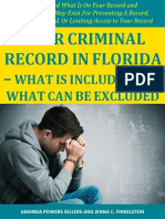 Your Criminal Record in Florida - What is Included and What Can Be Excluded