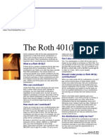 The Roth 401k