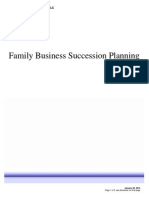 family business succession planning