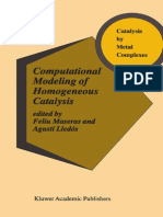 Computational Modeling of Homogeneous Catalysis - Feliu Maseras