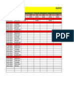 Quickway Global Solutions employee attendance sheet