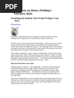 Download A Brief Note on Henry Fielding by rocknrameez87 SN20478863 doc pdf