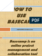 HOW To USE Basecamp