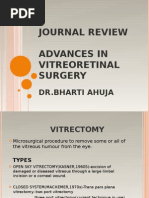 Advances in Vitreoretinal Surgery