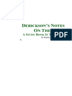 Stanley R. Direckson Derickson S Notes On The Bible
