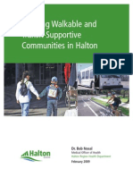 Creating Walkable and Transit-supportive Communities in Halton