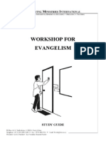 Workshop For Evangelism - Study Guide