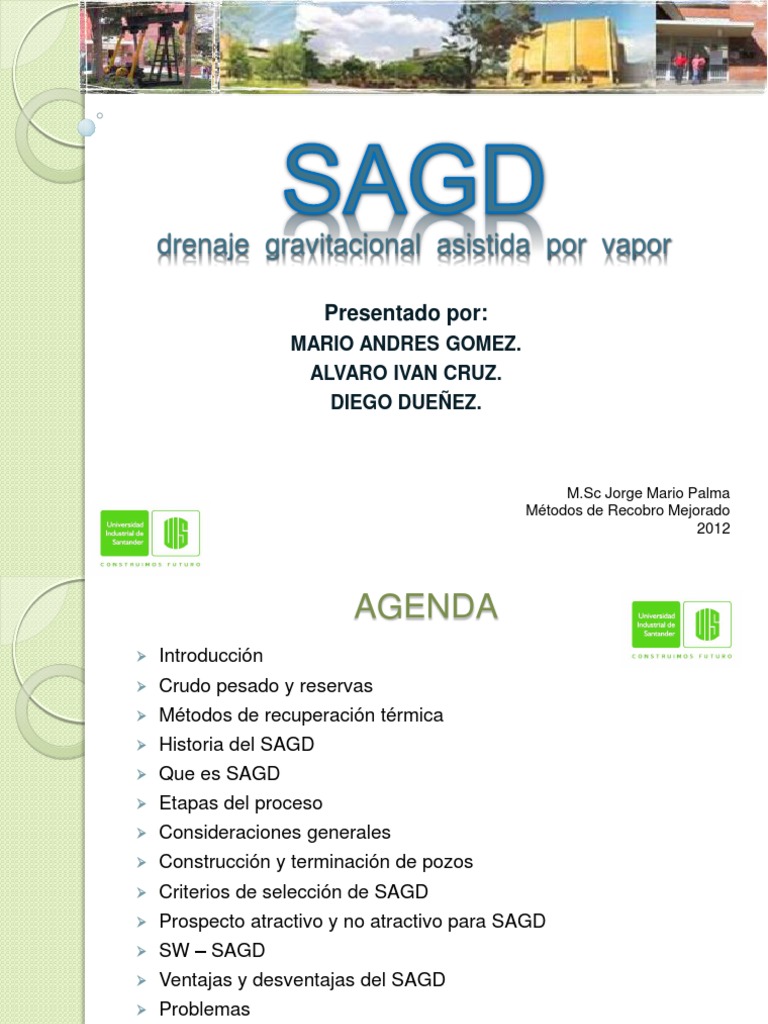 SAGD | PDF | Petróleo | Agua