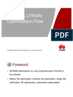 OWJ200101 WCDMA UTRAN Optimization Flow With Comment ISSUE1 0