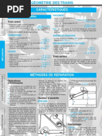 Géométrie Des Trains: Caractéristiques