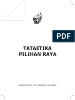 Buku Panduan Tataetika Pilihan Raya