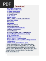 Download Download Notes Free Matricfscbscmscbcommbamcomppscgatnatgresatcssbscbedmed by RSH SN204835541 doc pdf