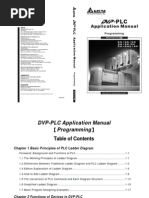 DVP-PLC Application Manual 【Programming】 Table of Contents