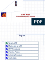 MRP and functions in sap PP 