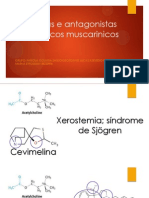Agonistas e Antagonistas Colinérgicos Muscarinicos