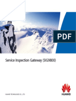 Service Inspection Gateway (SIG9800)