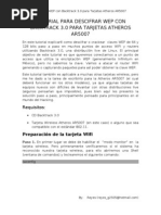 Download Tutorial Para Descifrar Wep Con Backtrack 3 by principesho SN20485983 doc pdf