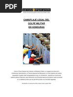 Download Camuflaje Legal Del Golpe Militar en Honduras by John Behives SN20486233 doc pdf