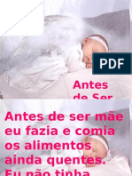 antes de ser mãe