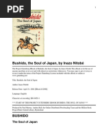 Bushido, The Soul of Japan, by Inazo Nitobé