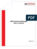 HDD Download User Manual