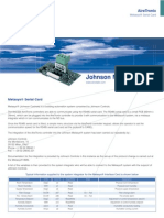 metasys® serial card