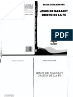 Stuhlmacher, Peter - Jesus de Nazareth - Cristo de La Fe