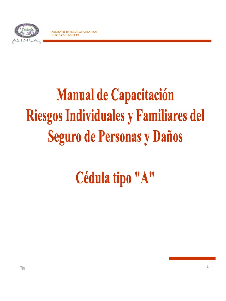 683392-Manual de Participante Cedula A | PDF | Seguro | Póliza de seguros