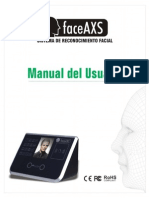 Manual de Usuario FaceAXS