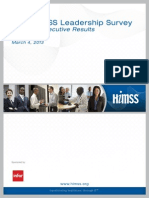 2013 HIMSS Leadership Survey: Senior IT Executive Results