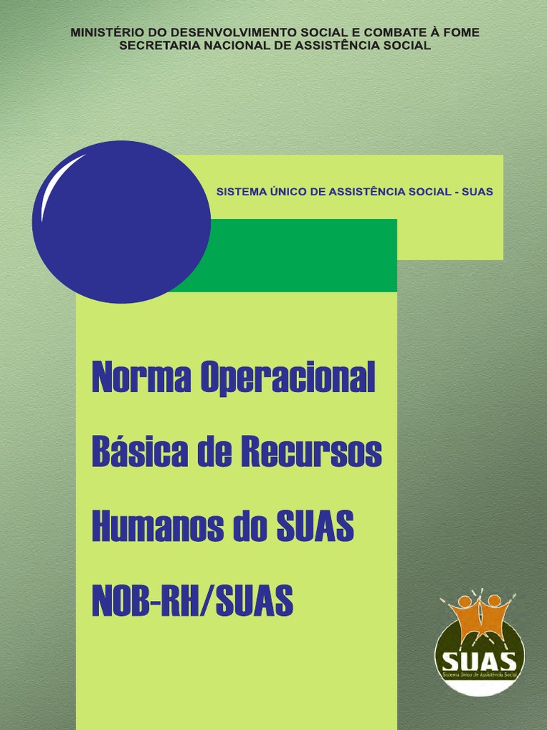 NOB-RH/SUAS: Diretrizes e Gestão | PDF