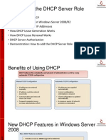 Overview of The DHCP Server Role