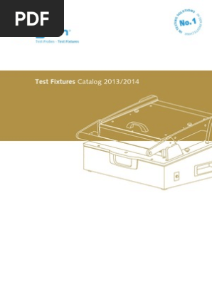 Ingun Test Fixtures Catalog 2013-14 | PDF | Electrical Connector | Printed  Circuit Board