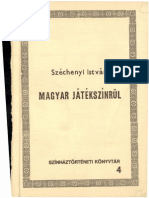 Széchenyi István - Magyar Játékszínrül