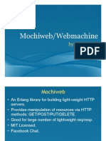 Mochiweb/Webmachine