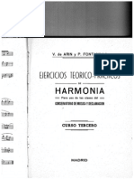 Estudios de Harmonía - Ardín y Fontanilla - Libro IIIº