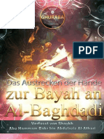 Das Austrecken der Hände zur Bayah an Al-Baghdadi