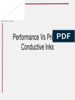 Performance vs Price in Conductive Inks