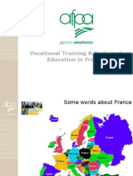 Presentation Vocational Training in France Version Avion