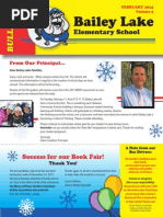 2014 Bailey Lake Elementary February Newsletter