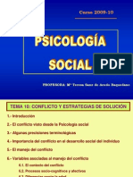 Tema 10 (Psicologia Social)