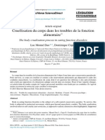 Curellisation Du Corps Dans Les TCA PDF